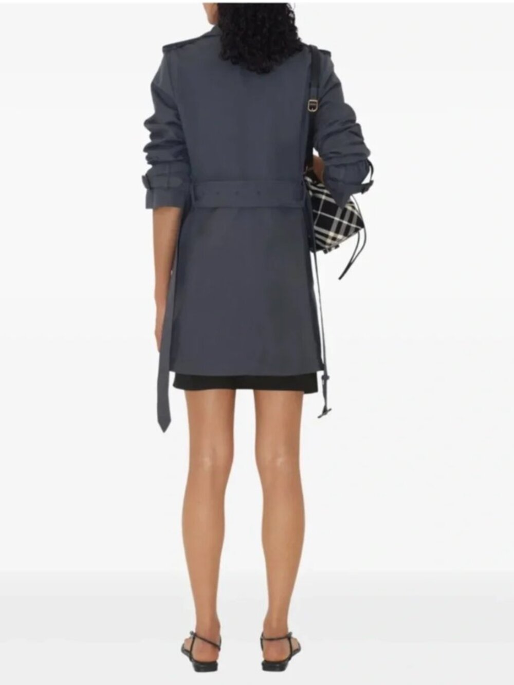 Burberry Double Breasted Trench Coat - Picture 4 of 5
